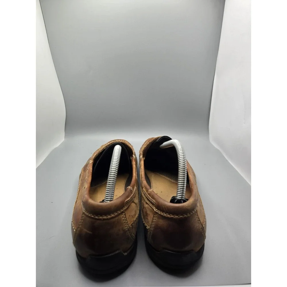 Johnson‎ & Murphy Men's Size 9 Brown J&M Sheepskin Memory Foam 25-85736
